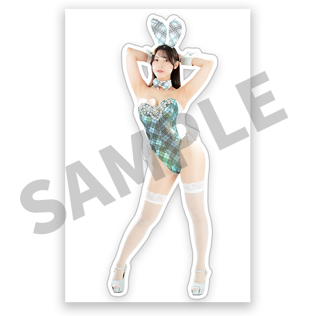 森沢かな バニーガール アクリルスタンド 30-99 （グリーン）
